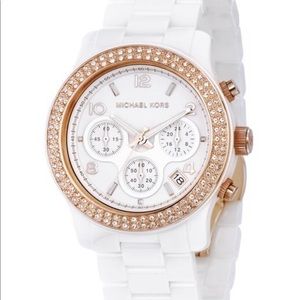 Michael Kors White Ceramic Ladies Watch MK5269